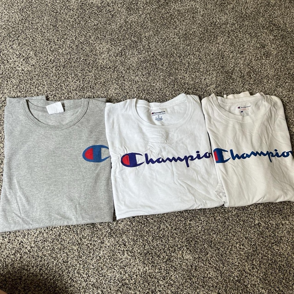 Men’s Large Champion Shirts